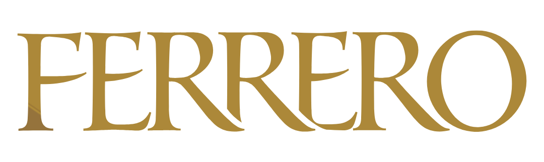 Logo de Ferrero con el texto Trade Marketing App